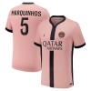 Original Fußballtrikot Paris Saint-Germain Marquinhos 5 Ausweichtrikot 2024-25 Für Herren